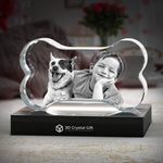 3D Crystal Dog Bone