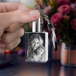 3D Crystal Keychain