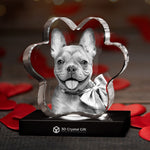 3D Crystal Pet Paw
