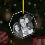 Christmas Ornament with a family picture