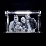 3D Crystal Photo Landscape 3D effect