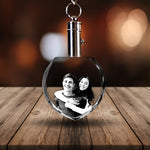 Crystal Keychain Heart