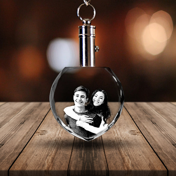 Crystal Keychain Heart