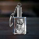 Crystal Keychain Rectangle