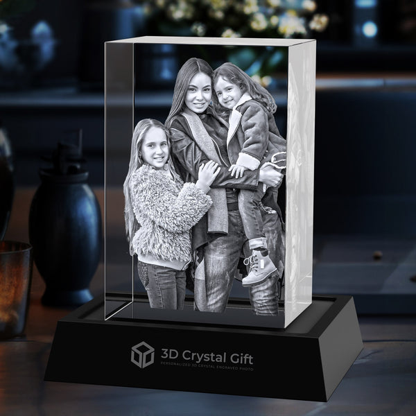 3D Crystal Family Portrait
