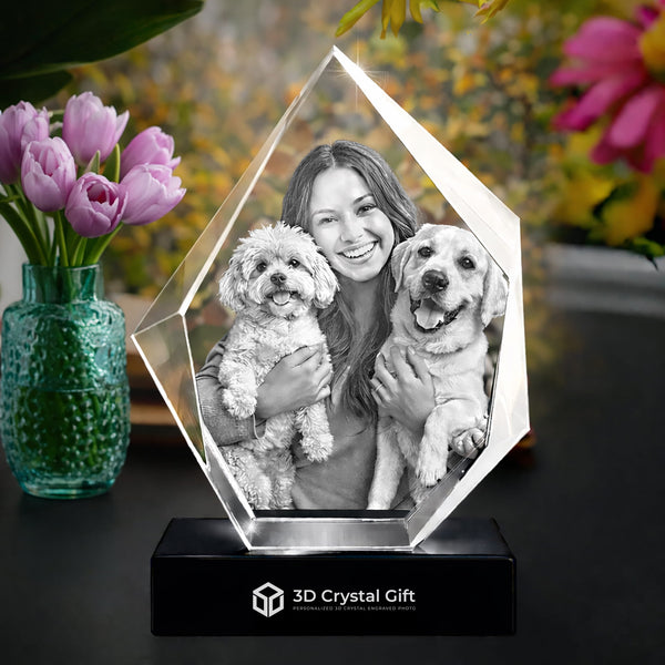 3D Crystal Photo Prestige for Dog mom