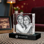 3D Crystal Photo Square