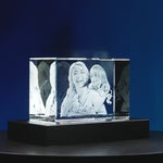3D Crystal Portrait for Mother's Day